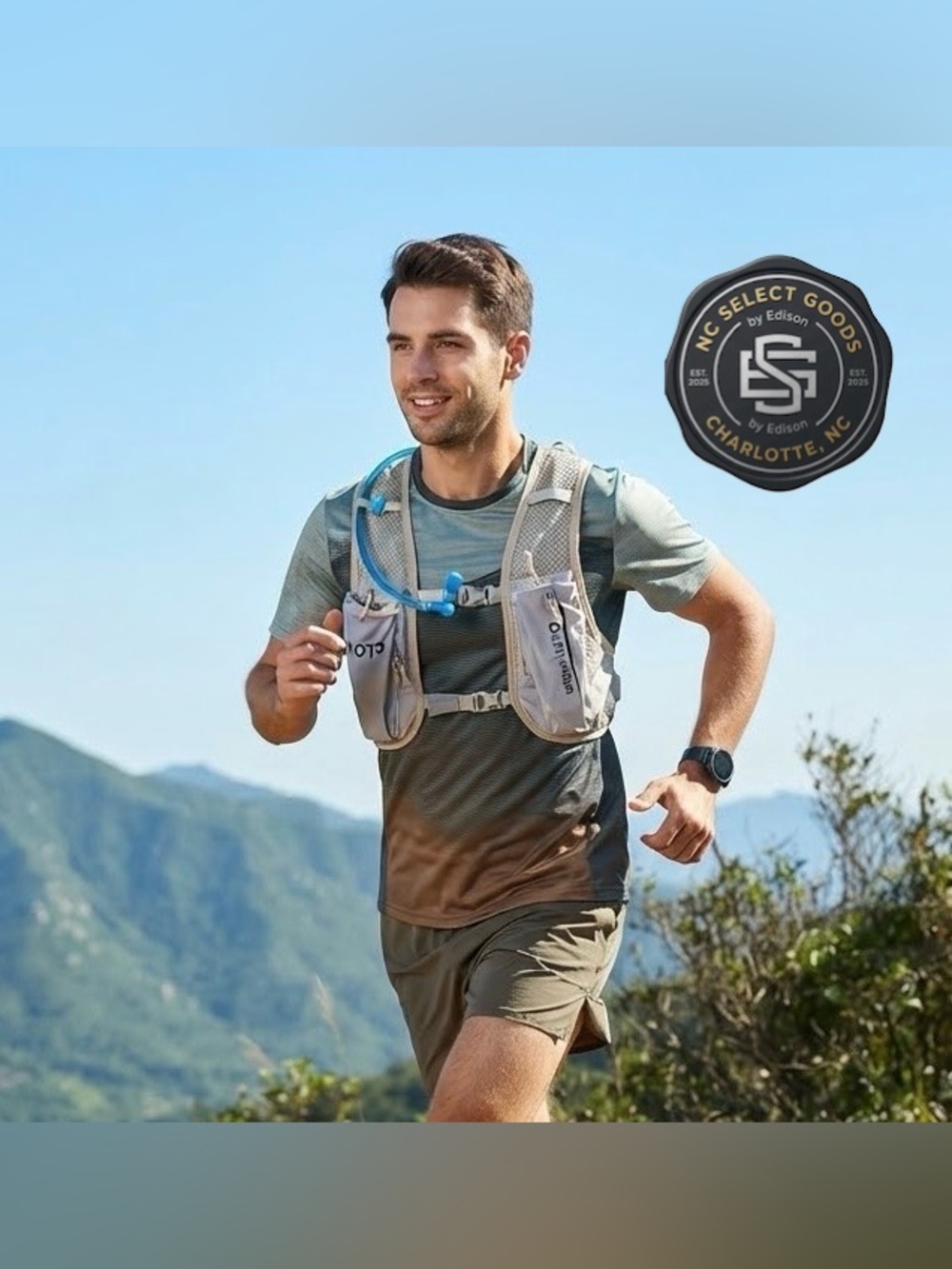 INOXTO Running Hydration Vest Backpack,Lightweight Insulated Pack with 1.5L